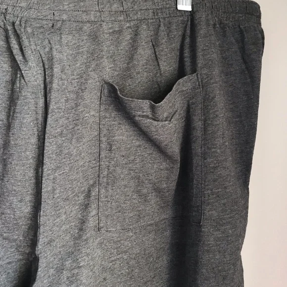 New Alfani Sleep Pajama Pants Men's size XXL Charcoal Gray w/Pockets Drawstring - Picture 5 of 16